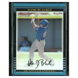 2002 Bowman #120 Hank Blalock Gold