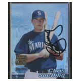 2002 Bowman's Best #169 Chris Snelling