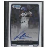 2012  #BCA-LB Lewis Brinson Chrome Draft Pick...