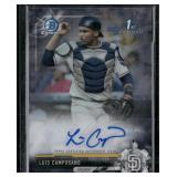 2017 Bowman Draft #CDA-LC Luis Campusano Chrome...