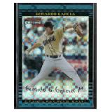 2002 Bowman  #BDP145 Gerardo Garcia Chrome...