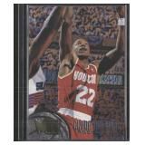 1995-96 Metal #38 Clyde Drexler