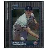 1997 Bowman Chrome #256 Javier Vazquez Refractor