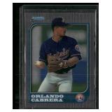 1997 Bowman Chrome #236 Orlando Cabrera Refractor