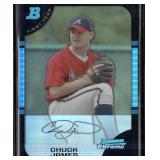 2005 Bowman Chrome #298 Chuck James Refractors
