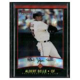 2001 Bowman Chrome #6 Albert Belle X-Fractors