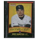 2001 Bowman Chrome #59 Mike Hampton Gold...