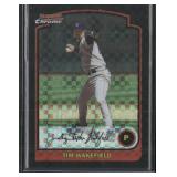 2003 Bowman Chrome #31 Tim Wakefield X-Fractors