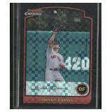 2003 Bowman Chrome #135 Johnny Damon X-Fractors