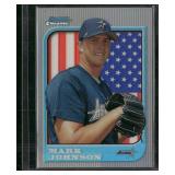 1997 Bowman Chrome #222 Mark Johnson...