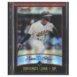 2001 Bowman Chrome #63 Terrence Long X-Fractors