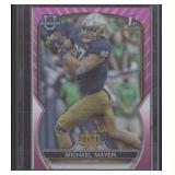 2022 Bowman University Chrome #41 Michael Mayer...