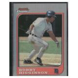 1997 Bowman Chrome #61 Bobby Higginson Refractors