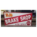 BJ's Brake Shop Signage