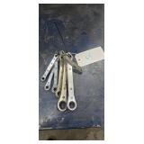 7 Ratcheting Box Wrenches