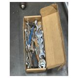 Misc box of double ended wrenchï¿½s