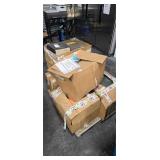 Pallet of Shop Rate & Time Manuals.
