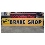 BJ's Brake Shop Sign, 30in x 13ft. 2 Pieces