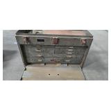 Toolbox of Assorted Micrometers and Gauges