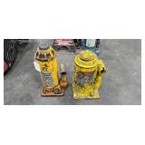 2 Bottle Jacks, 4ton & 6ton