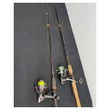2 ugly stiks fishing poles