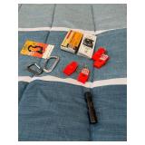 Assorted camping gear