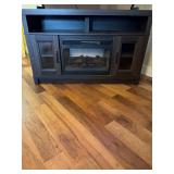 Fireplace tv stand