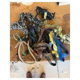 Rope and ratchet straps