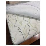 Full bed  and mattress and box spring