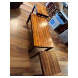 Coffee table and end tables