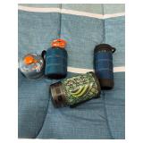 Jetboil and assorted cups