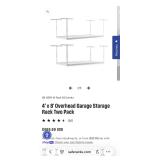 Garage ceiling shelves