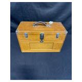 Gerstner and sonï¿½s wooden tool box w/ ast. Tools