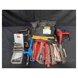 Voyager bag of drills drill, bits Hammer and auger