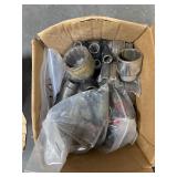 Box of miscellaneous big sockets