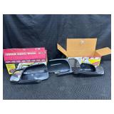 Three towing mirrors