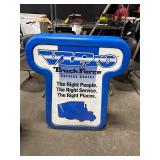 Vipro truck force service sign