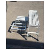 4 Aluminum step stools
