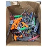 Box of miscellaneous Allen wrenches
