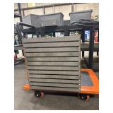 12 stainless steel part bins