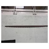 vintage two-man crosscut saw blade