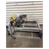 Chicago electric industrial tile and brick saw