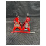 Big red jackstands