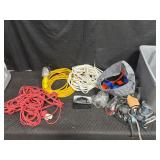 Tone of safety equipment, and drop light