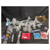 Drill bits, grinder wheels, saw blades