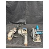 Makita skill saw, black and decker tools