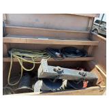 Tool box full of leads and airlines