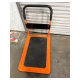 Orange foldable cart