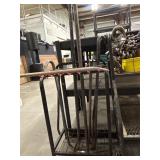 Rack of pry bars