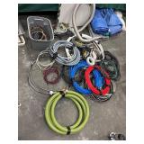 1 box of miscellaneous hoses and wire